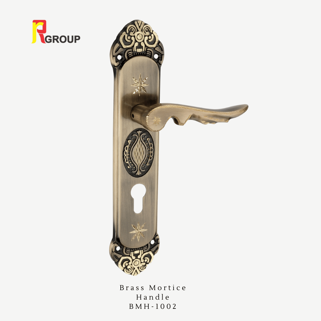 Brass Mortice Handle CY | BMH-1002 | Finish Antique/DC | Unit 1 Pair