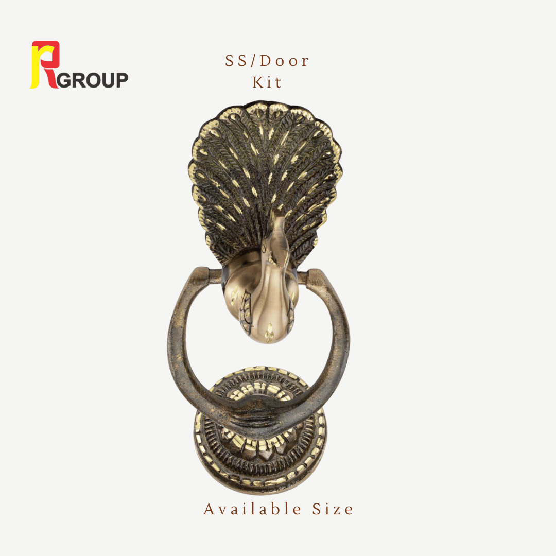 BRASS DOOR KNOCKER | DK-003 | BIG MAYUR | Unit 1