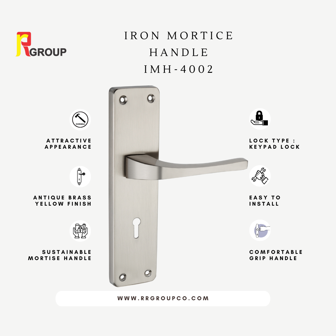Iron Mortice Handle | IMH-4002 | Finish SS | Unit - Pair