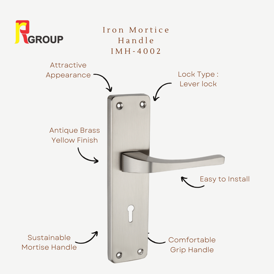 Iron Mortice Handle | IMH-4002 | Finish SS | Unit - Pair