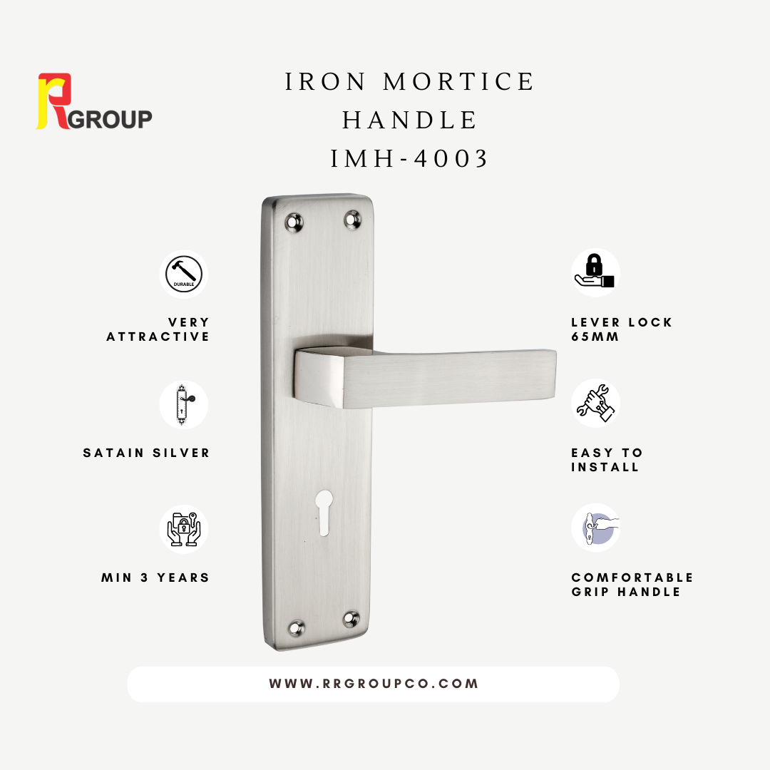 Iron Mortice Handle | IMH-4003 | Finish SS | Unit - Pair