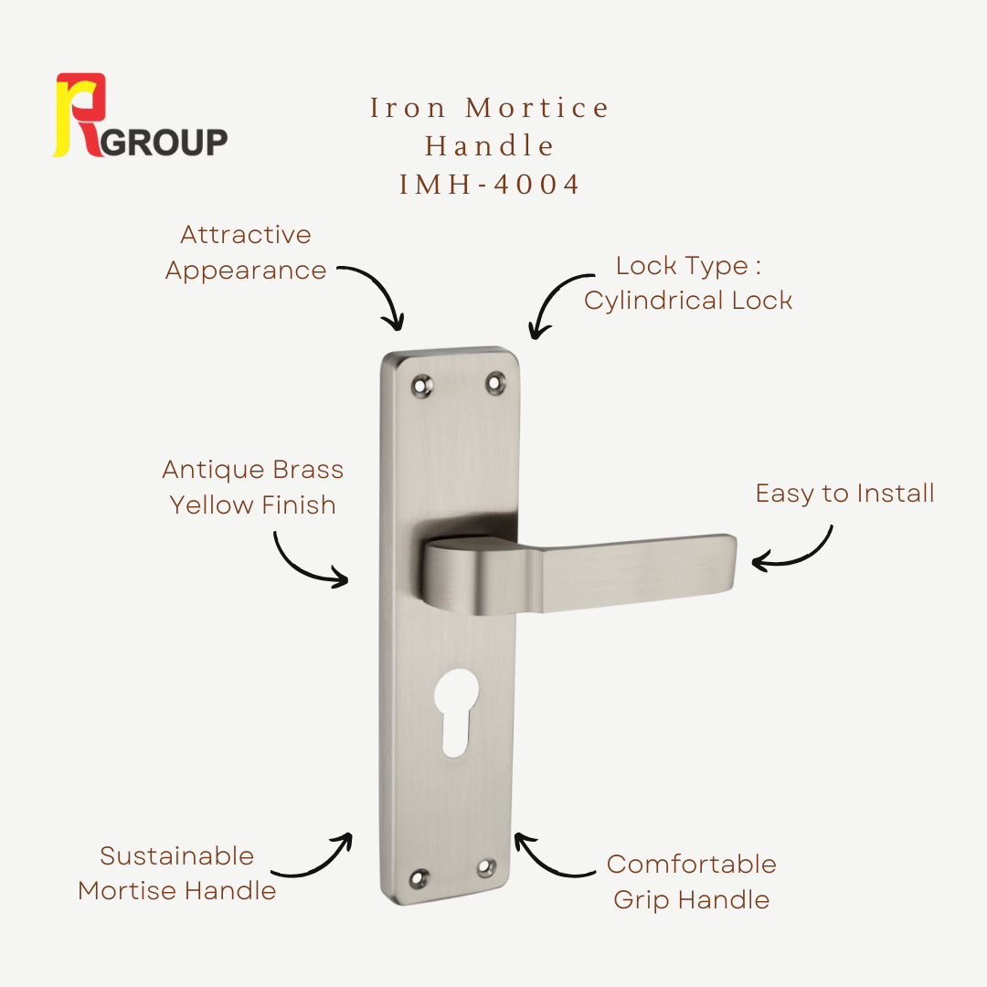 Iron Mortice Handle | IMH-4004 | Finish SS | Unit - Pair