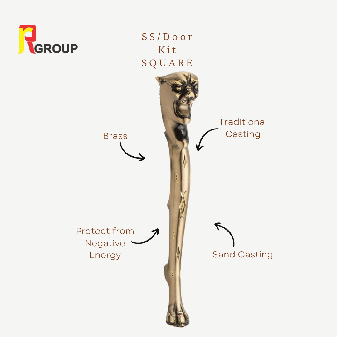 BRASS PULL HANDLES | LION | Unit 1