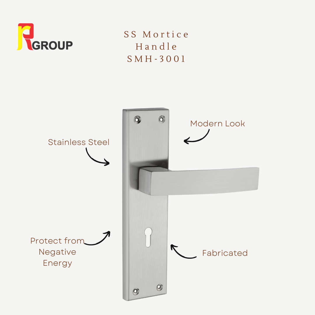 SS Mortice Handle | SMH-3001 | Finish : SS | Pair