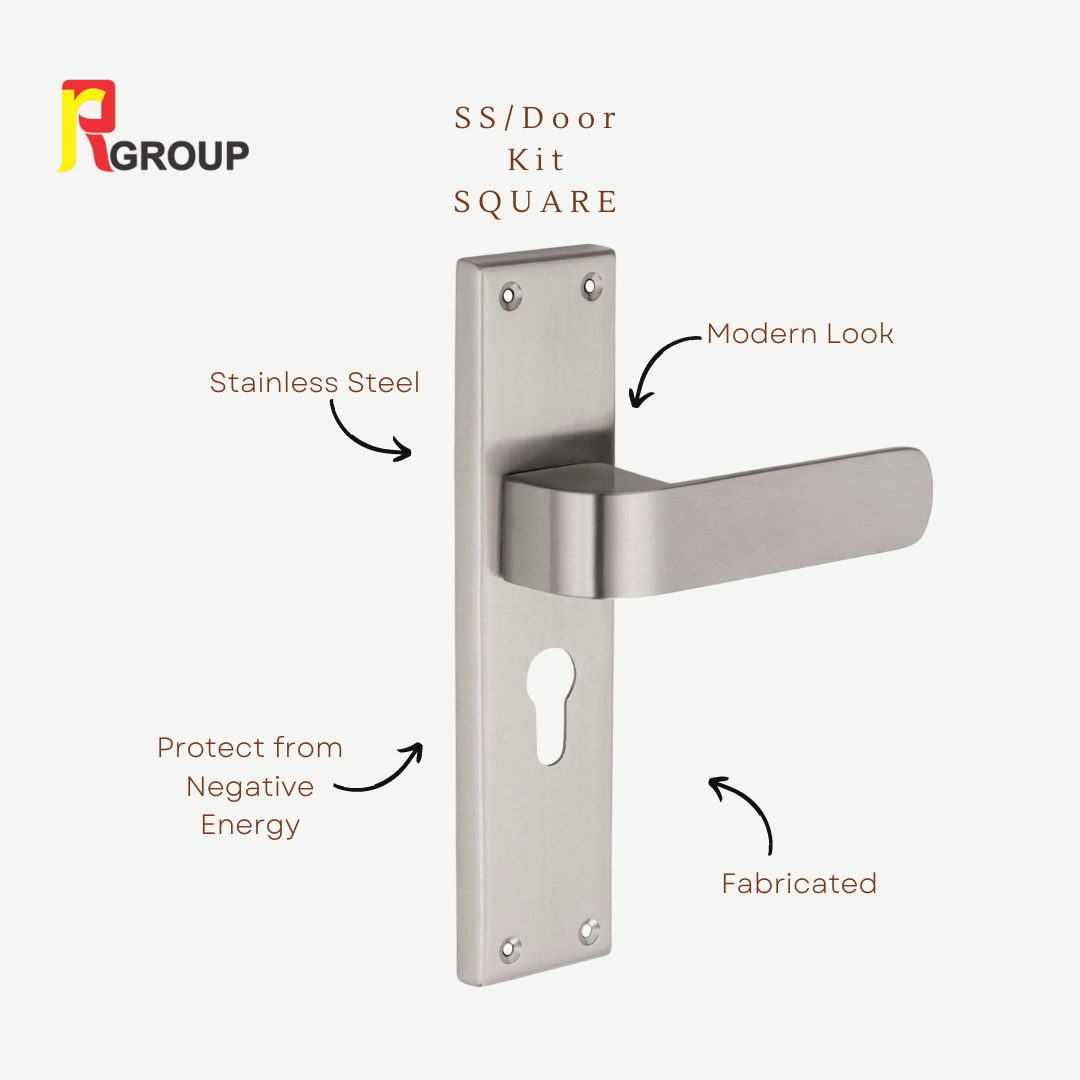 SS Mortice Handle | SMH-3006 | Finish : SS | Pair