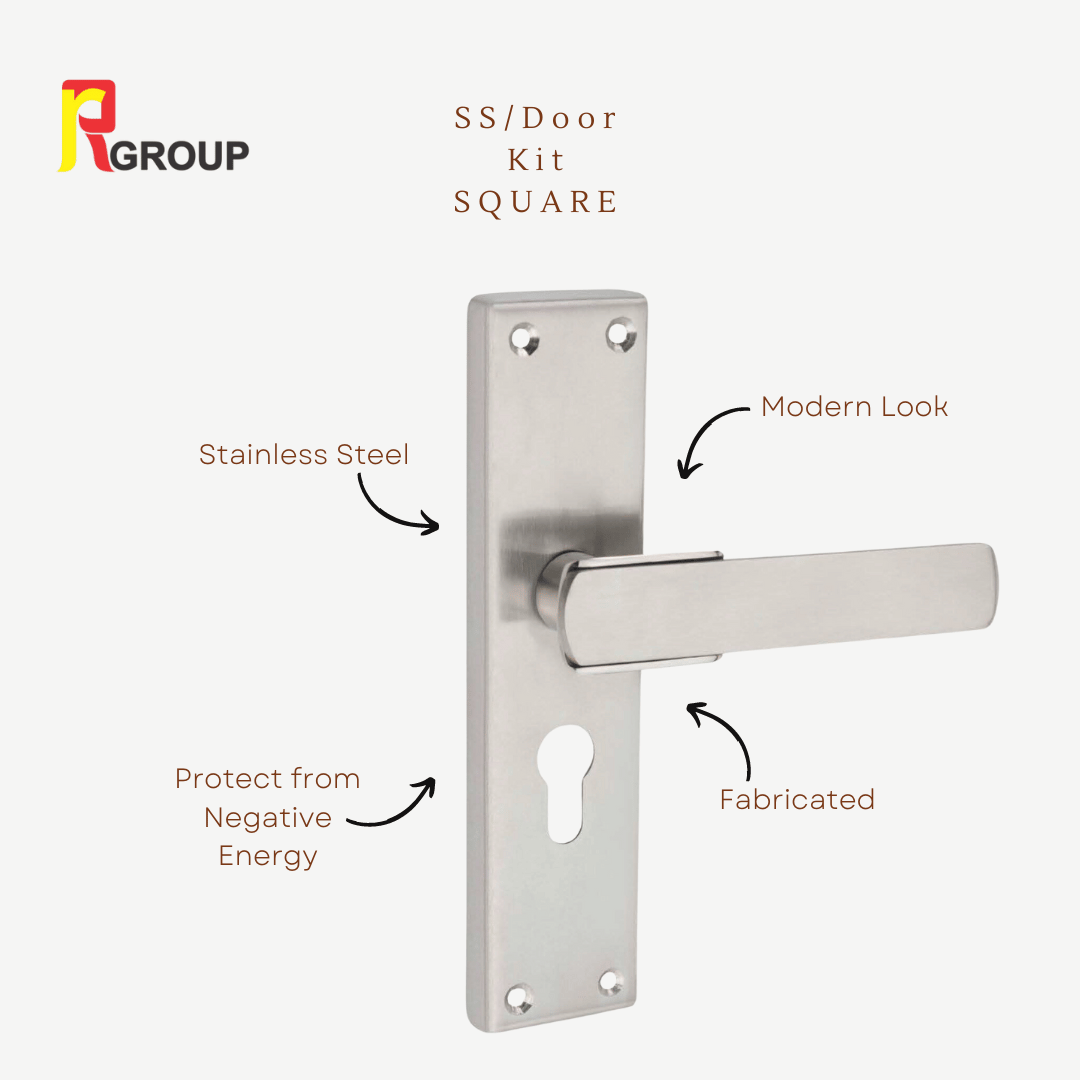 SS Mortice Handle | SMH-3008 | Finish : SS | Pair