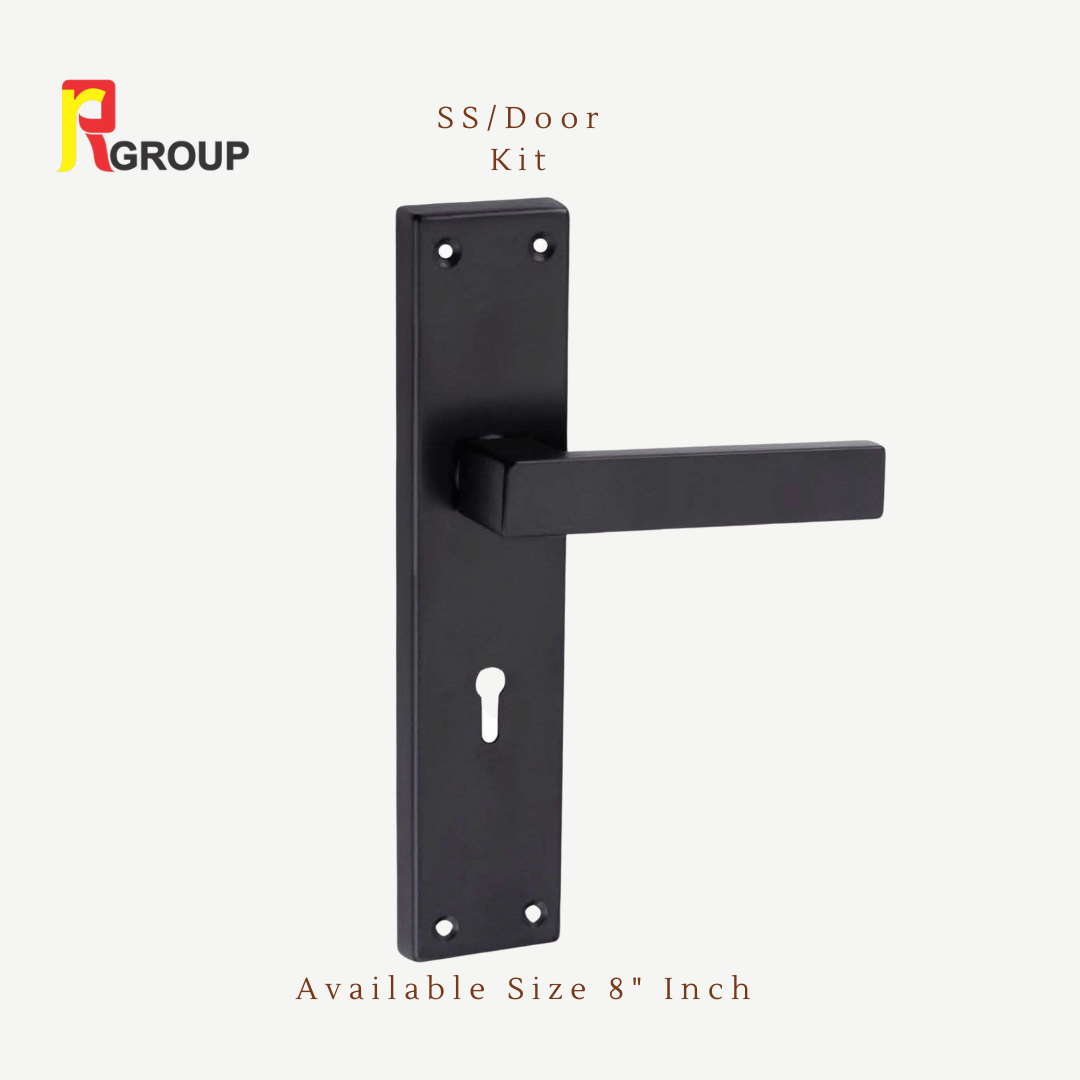 S.S MORTICE HANDLE | SMH-302 Black | Unit 1