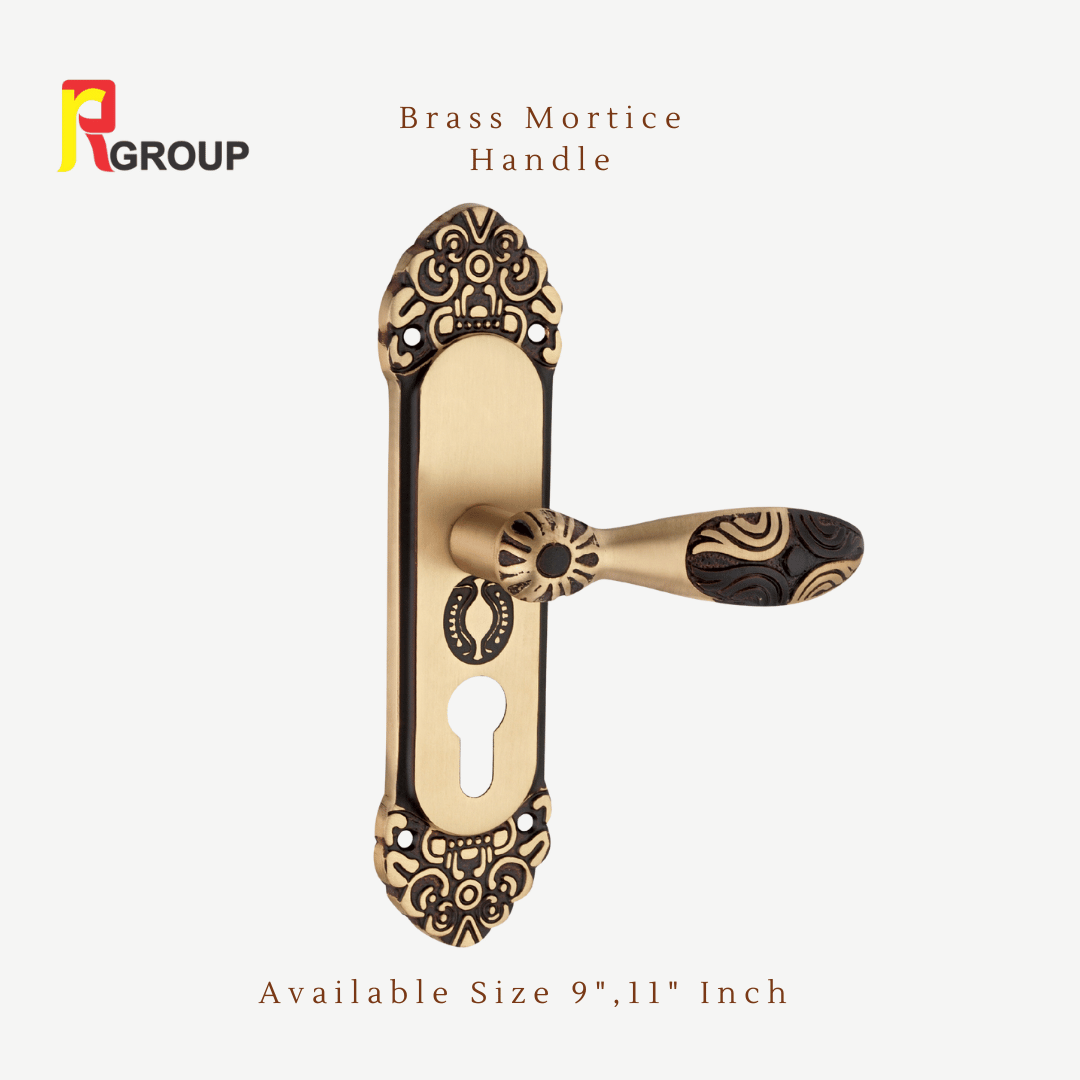 Brass Mortice Handle CY | BMH-1003 | Finish Barn Mate | Unit 1 Pair