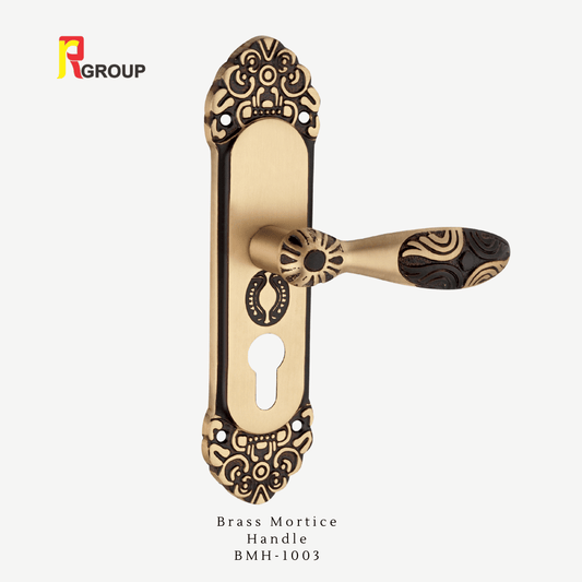 Brass Mortice Handle CY | BMH-1003 | Finish Barn Mate | Unit 1 Pair