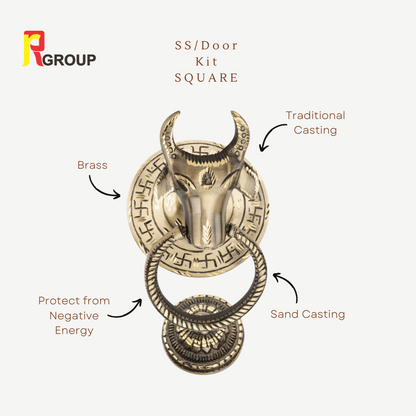 BRASS DOOR KNOCKER | DK-005 | NANDI REGULAR | Unit 1
