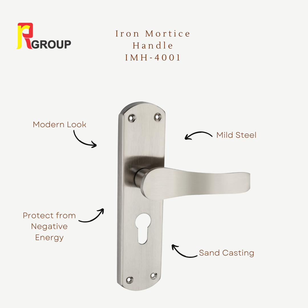 Iron Mortice Handle | IMH-4001 | Finish SS  | Unit - Pair