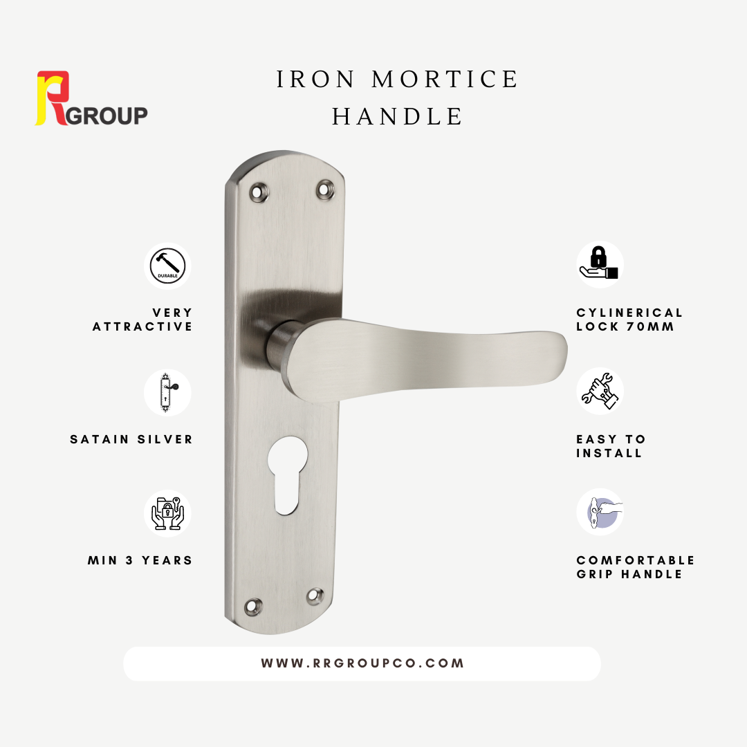 Iron Mortice Handle | IMH-4001 | Finish SS  | Unit - Pair