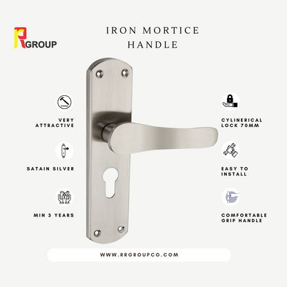 Iron Mortice Handle | IMH-4001 | Finish SS  | Unit - Pair