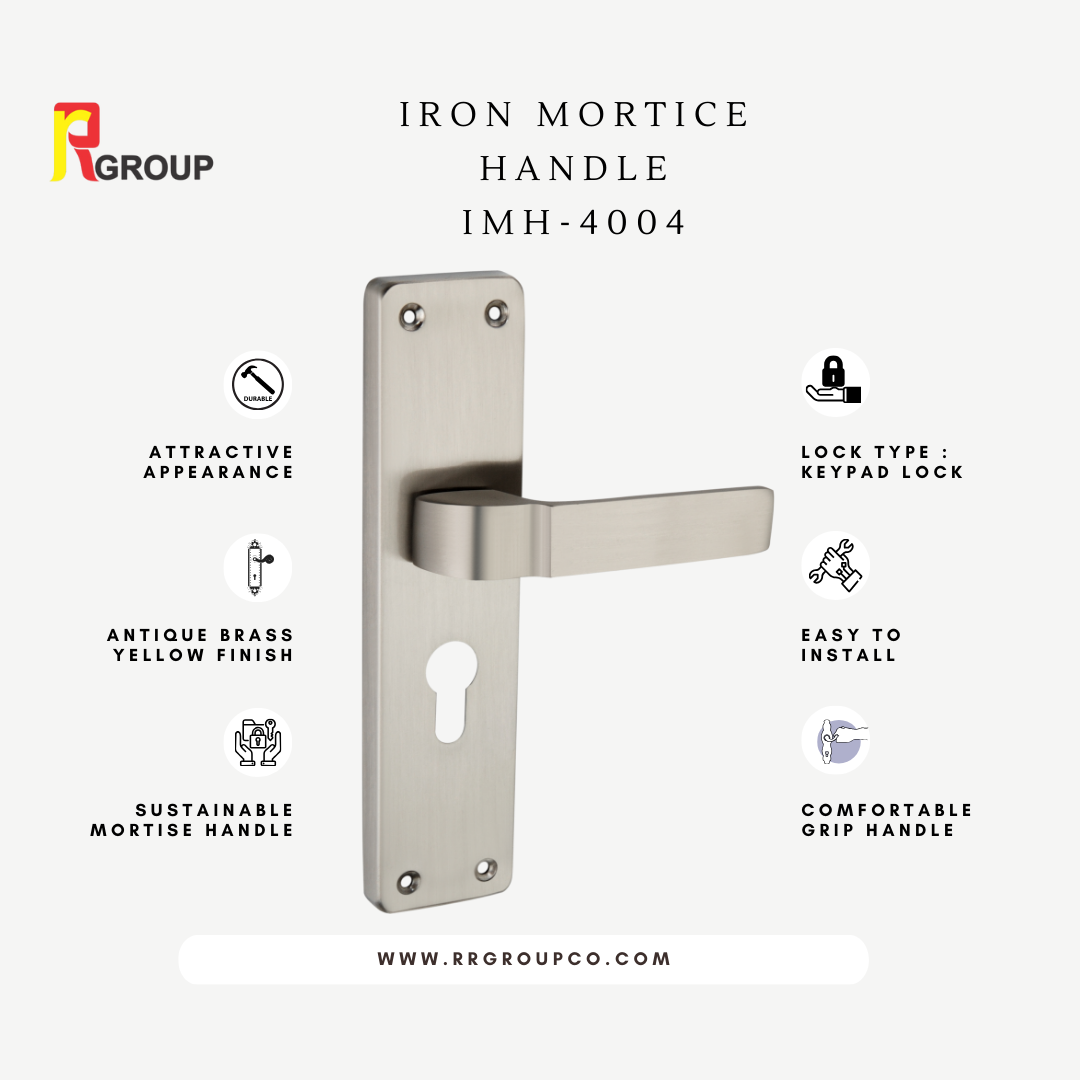 Iron Mortice Handle | IMH-4004 | Finish SS  | Unit - Pair