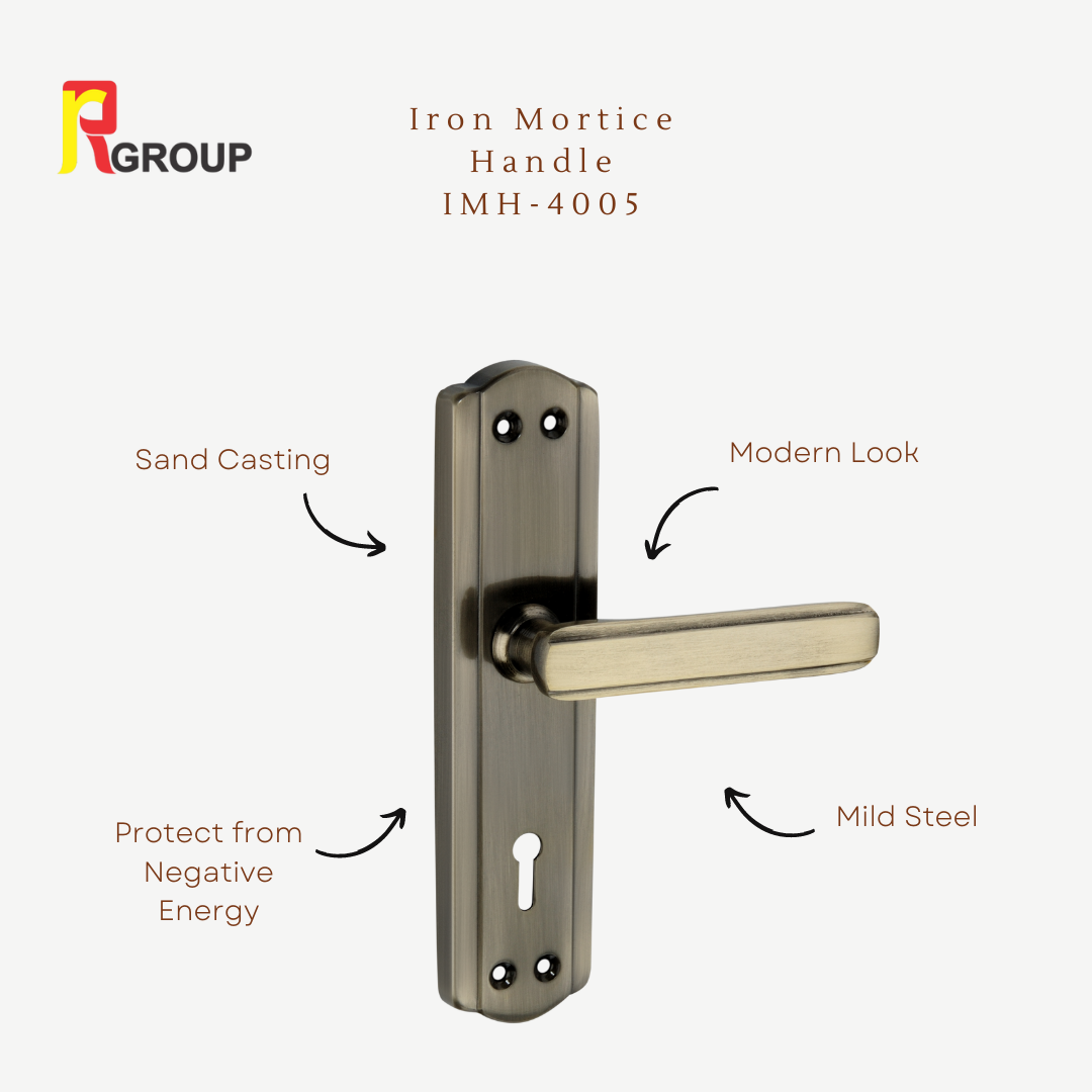 Iron Mortice Handle | IMH-4005 | KY ONLY  | Finish Antique | Unit - Pair