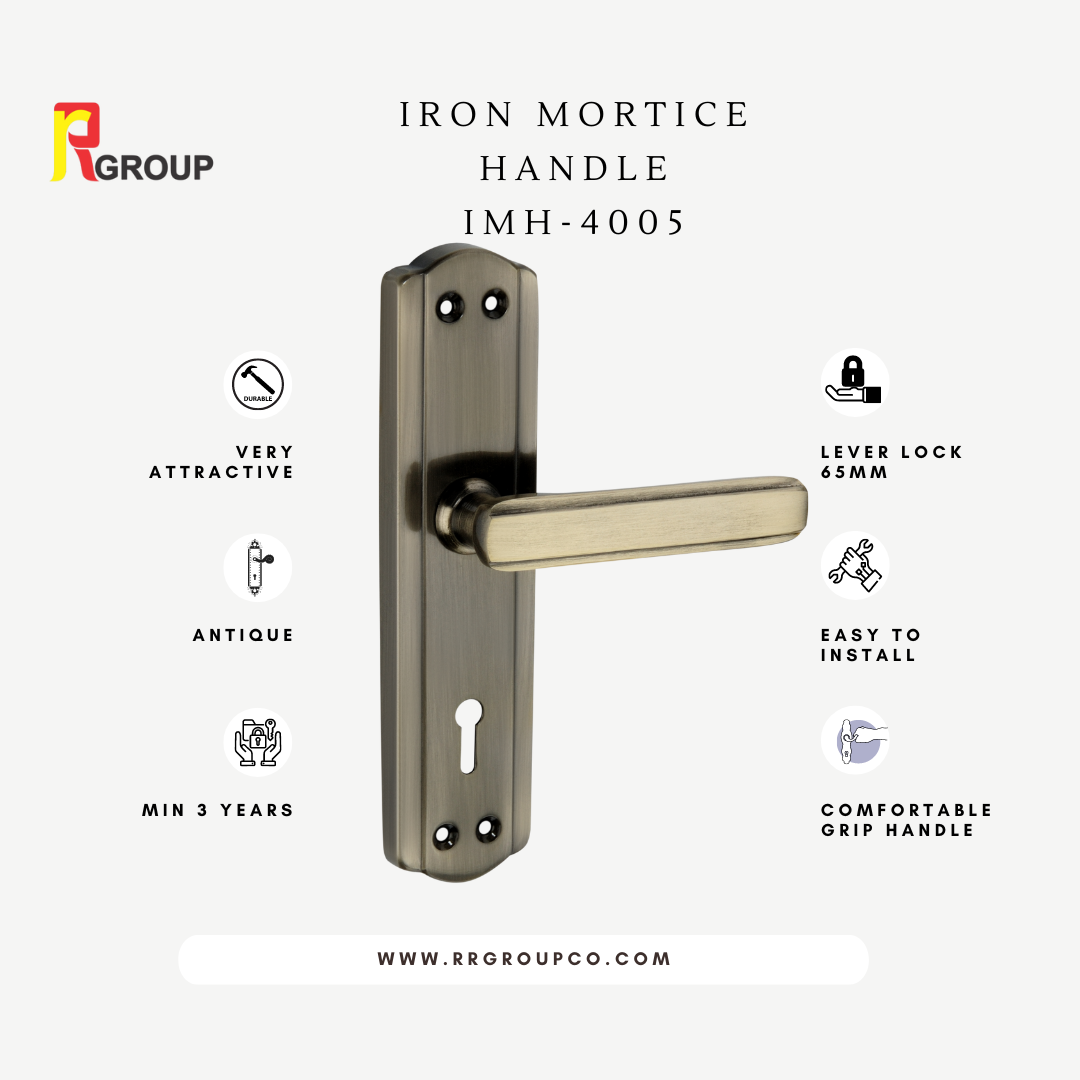 Iron Mortice Handle | IMH-4005 | KY ONLY  | Finish Antique | Unit - Pair