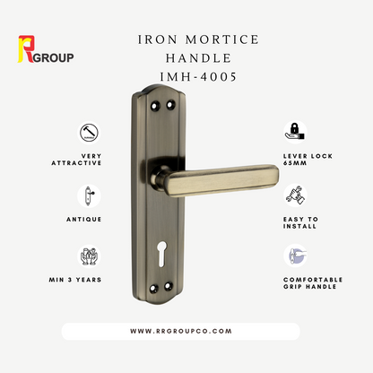Iron Mortice Handle | IMH-4005 | KY ONLY  | Finish Antique | Unit - Pair