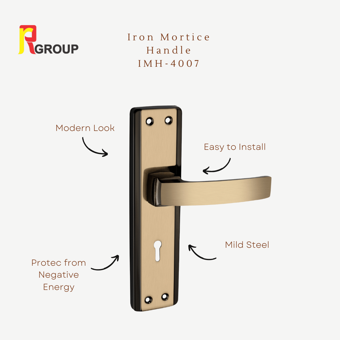Iron Mortice Handle | IMH-4007 | Finish Vintage | Unit - Pair