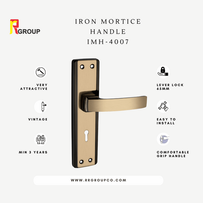 Iron Mortice Handle | IMH-4007 | Finish Vintage | Unit - Pair