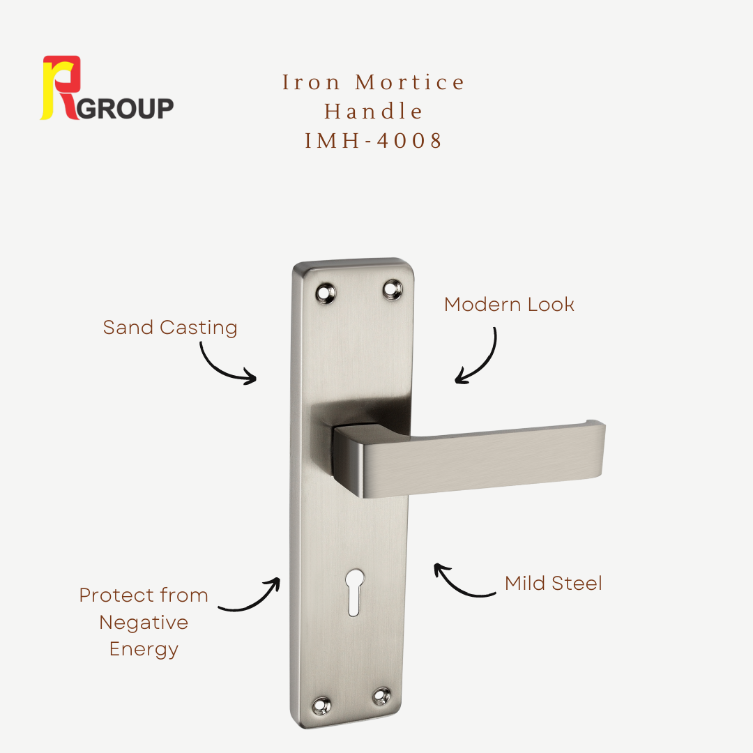 Iron Mortice Handle | IMH-4008 | Finish SS| Unit - Pair