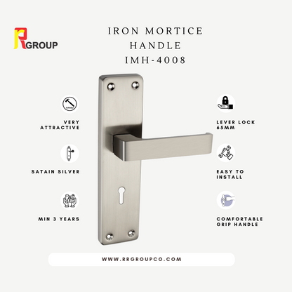 Iron Mortice Handle | IMH-4008 | Finish SS| Unit - Pair