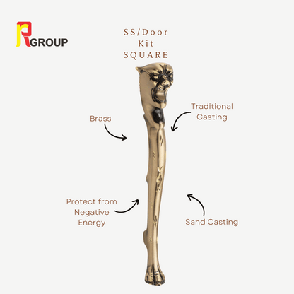 BRASS PULL HANDLES | LION | Unit 1