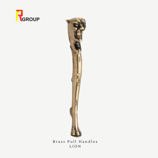 BRASS PULL HANDLES | LION | Unit 1