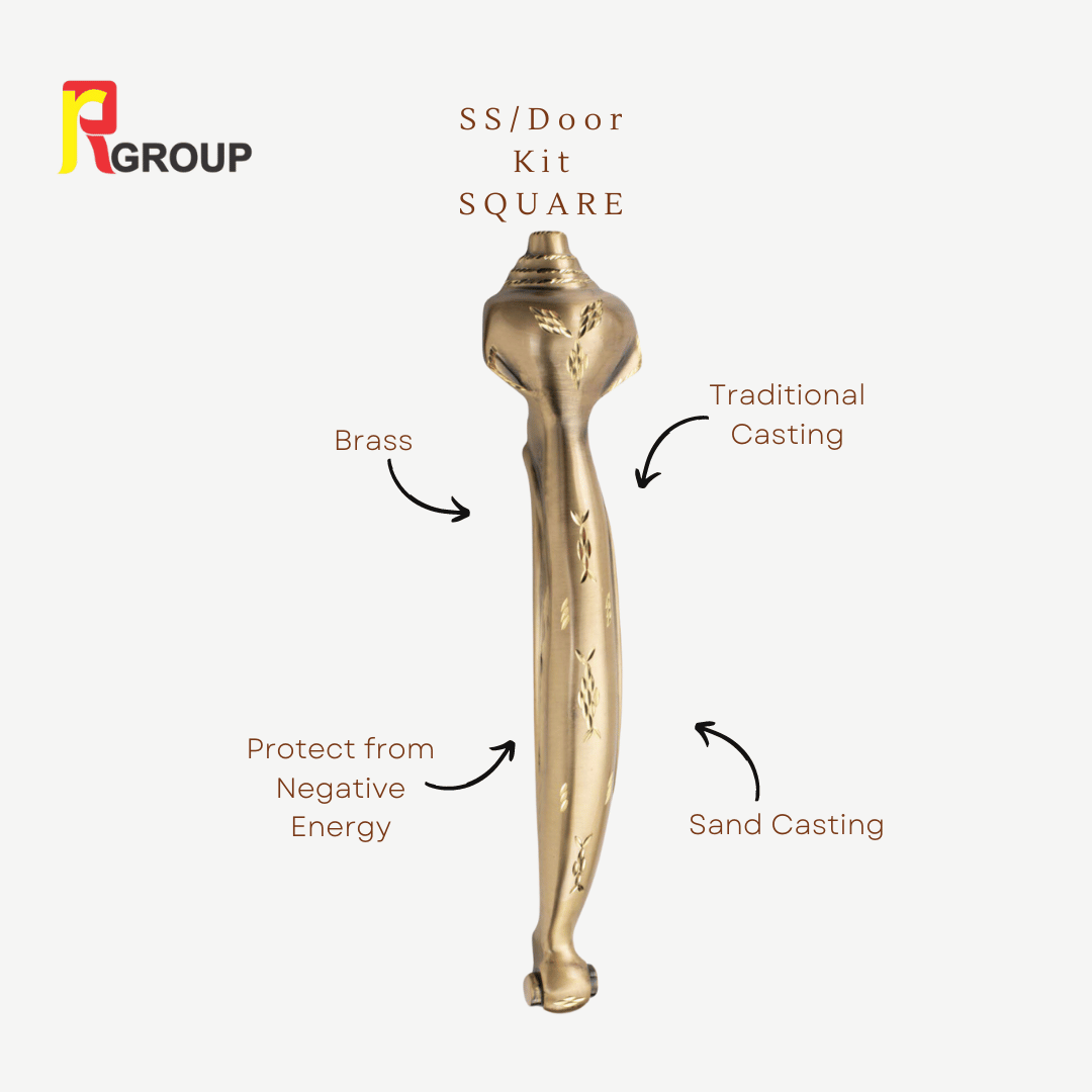 BRASS PULL HANDLES | SHELL | Unit 1