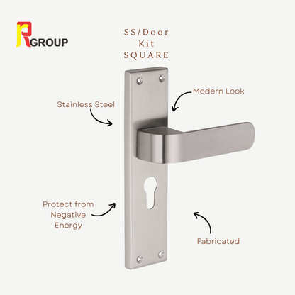 SS Mortice Handle | SMH-3006 | Finish : SS | Pair