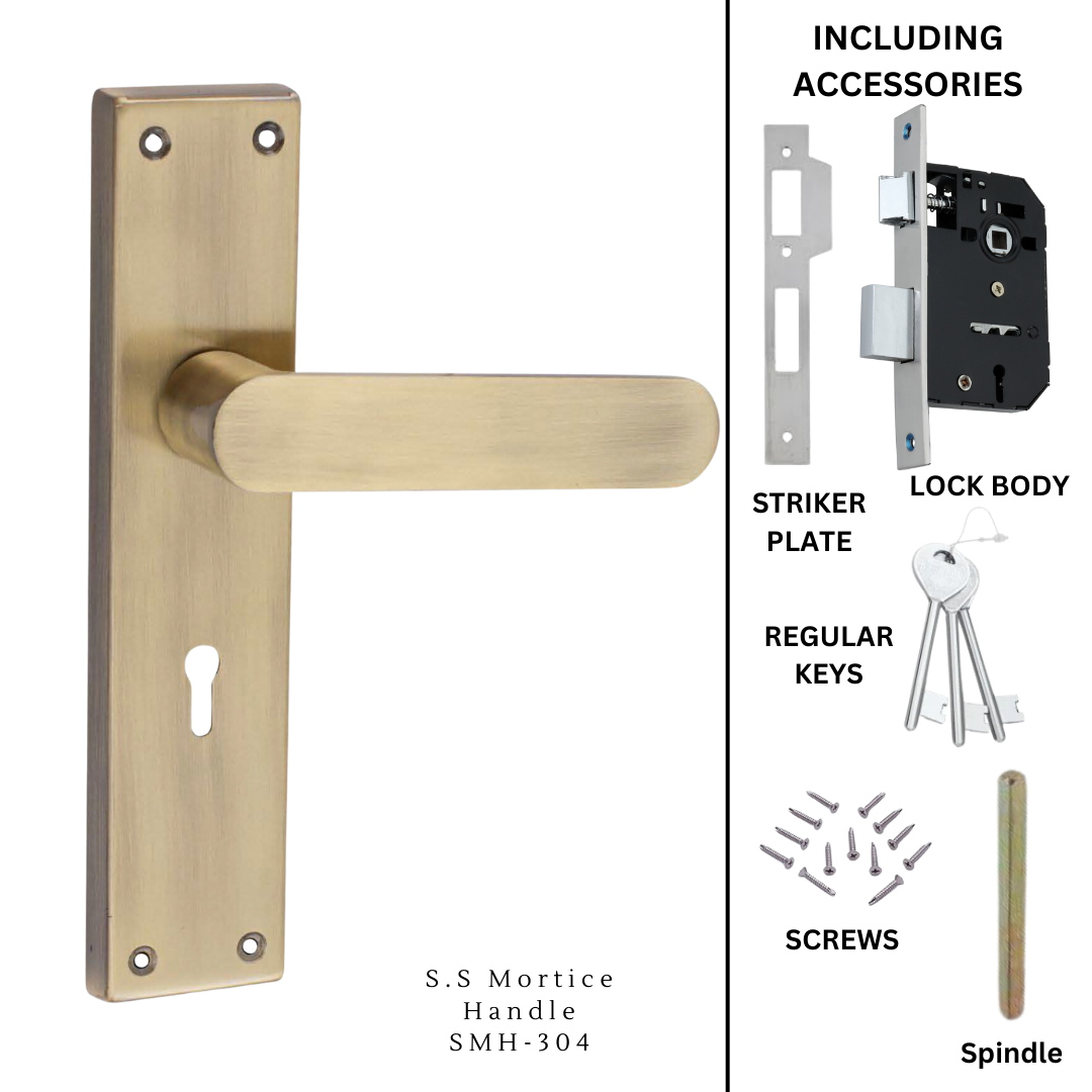 S.S MORTICE HANDLE | SMH-304 Antique | Unit 1