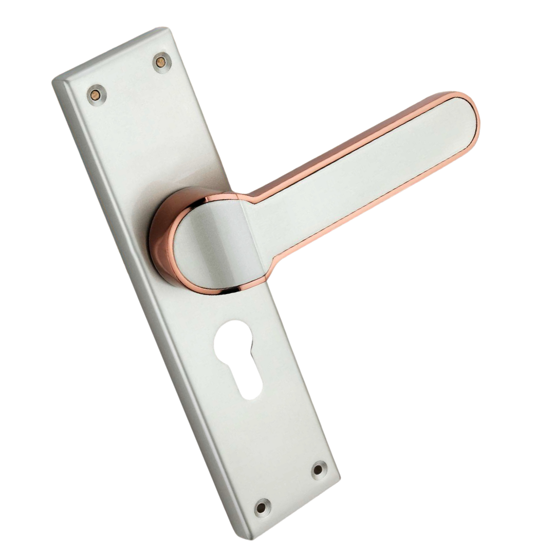 Zinc Mortice Handle | ZMH-2001 | Finish Satin Rose | Unit 1 Pair