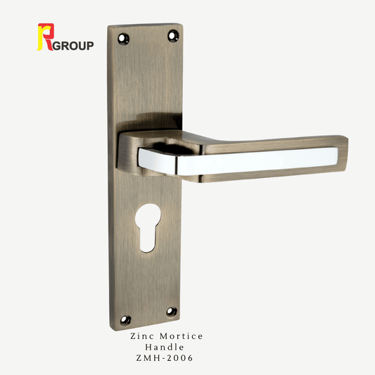 Zinc Mortice Handle | ZMH-2006 | Finish Antique | Unit 1 Pair