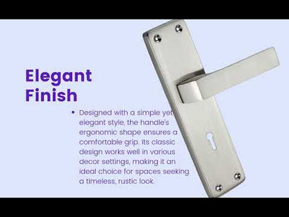 Iron Mortice Handle | IMH-4003 | Finish SS  | Unit - Pair