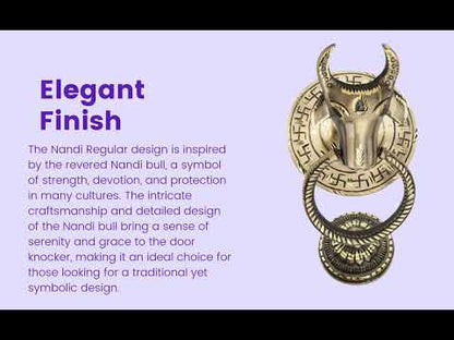 BRASS DOOR KNOCKER | DK-005 | NANDI REGULAR | Unit 1