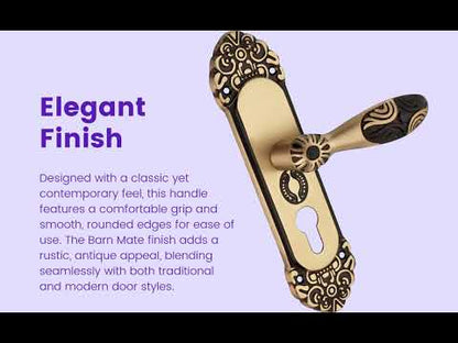 Brass Mortice Handle CY | BMH-1003 | Finish Barn Mate | Unit 1 Pair