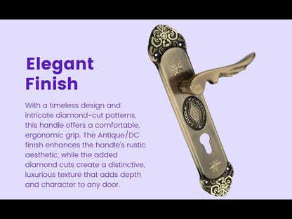 Brass Mortice Handle CY | BMH-1002 | Finish Antique/DC | Unit 1 Pair